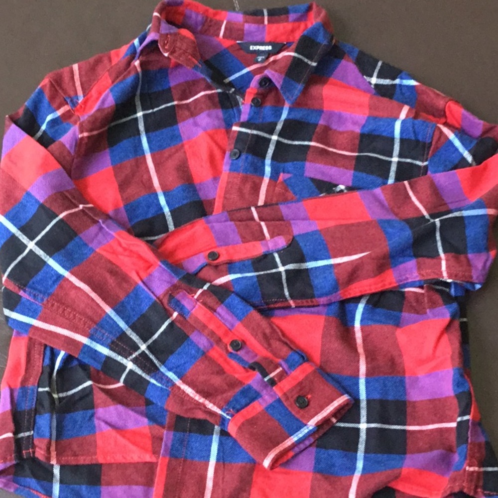 Cropped flannel